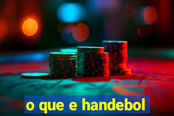 o que e handebol